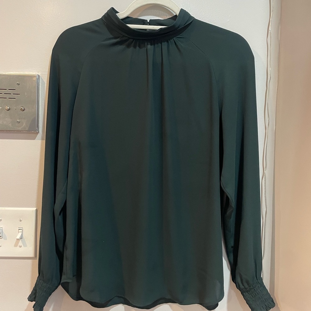 Ann Taylor Green Blouse